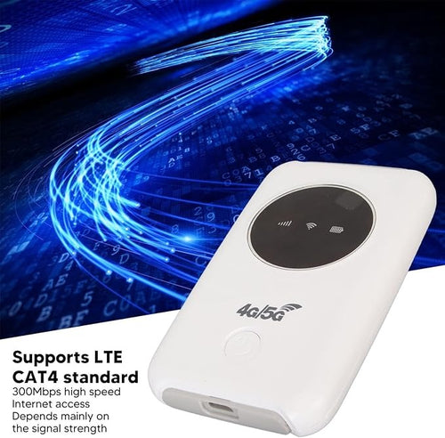 Travel-Friendly 5G WiFi Router – Unlocked & Portable
